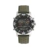 Fastrack Quartz Analog Digital Orange Dial Leather Strap Watch for Guys-NS38035SL03/NT38035SL03