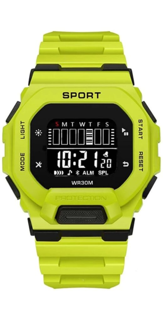 ADNOCK Smart LED Digital Display Date Time & Alarm Choronagraph Display Silicon Strap Waterproof Watch for Boys&Girls Pack of -1