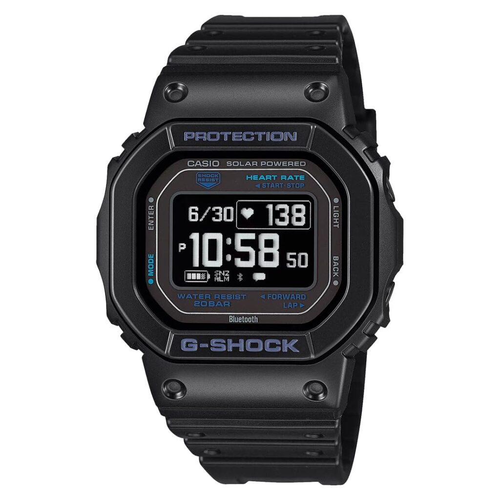 Casio G-Shock Bluetooth Digital Black Dial Men DW-H5600-1A2DR (G1545)