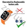 ZOVUTA Digital Dial Waterproof Smart Design LED Display Kids Watch for Boys & Girls, Men and Women, Birthday Gift, Rakhi Gift (Age 4-15 Years) (Orange)
