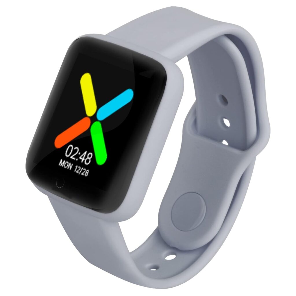 ZEBSTER Z - Run 21 Basic Smart Watch BTv4.0, 3.65cm,TFT Color Display, Call, SMS Notification, Sports Mode, Customizable Watch face, iOS 9.0 & Above/Android 5.0 & Above (Grey)