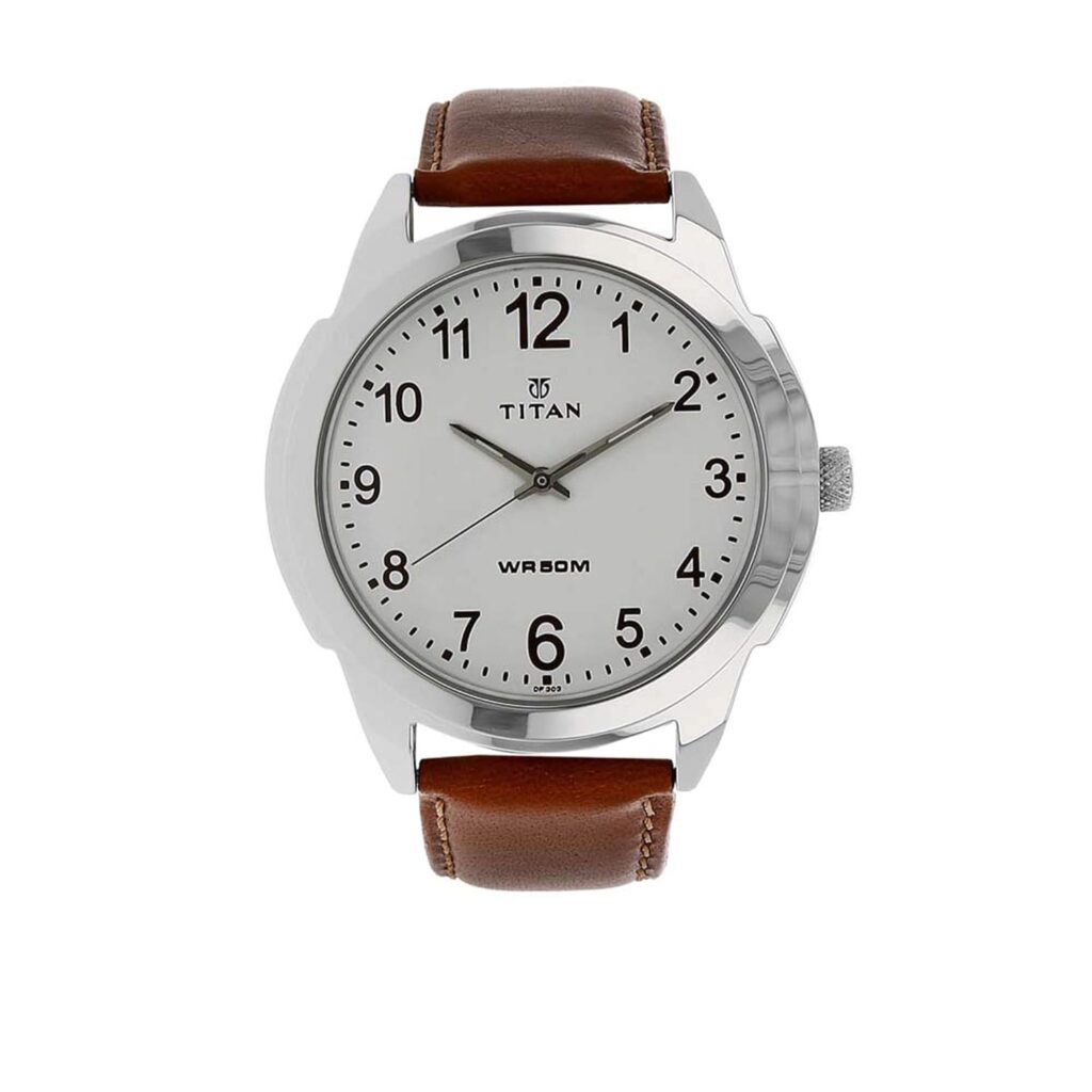 Titan Autumn-Winter 19 Analog White Dial Men's Watch NM1585SL07/NN1585SL07/NP1585SL07