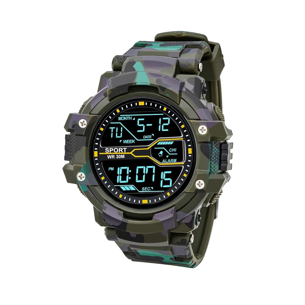 ASGARD Multi Functional Sports Digital Dial Men's Watch
