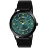 Matrix Dope Black/Green Dial with Softest Silicone Strap Analog Watch for Men's & Boys