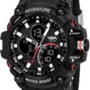 V2A Analog Digital 3ATM Waterproof Sports Watch for Men and Boys with Backlight Alarm Snooze Stopwatch | Watch for Men | Wrist Watch for Men | Mens Watch | Watch